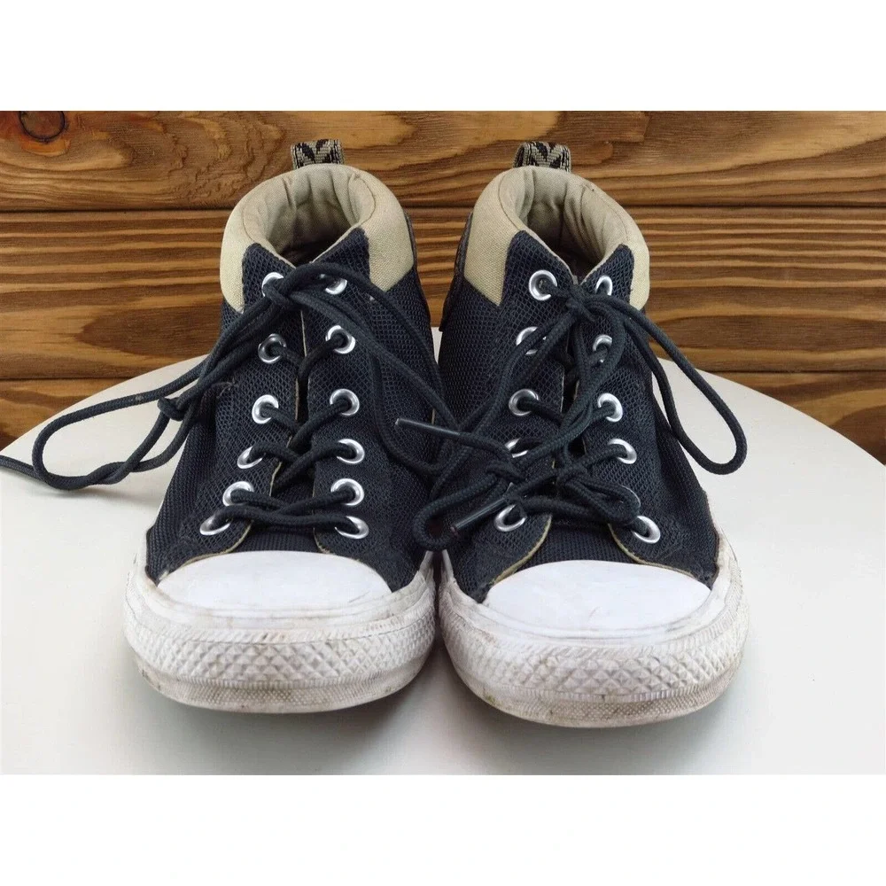 Converse Sz 6.5 Sneaker‎ Gray Fabric Men All Star Medium Athletic